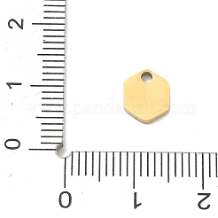 Breloques en acier inoxydable 304&nbsp;SA-CBA2714-01B-G