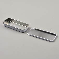 Scatola porta vetrini in banda stagnata&nbsp;CON-WH0099-24B-01