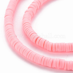 Chapelets de perle en pâte polymère manuel&nbsp;CLAY-T002-4mm-71