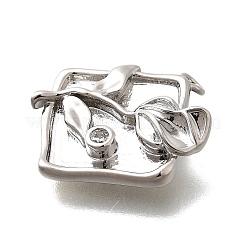 Латунные микро проложить кубического циркония подвески&nbsp;LS-KK-Q035-16D-P