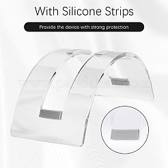 2шт акриловая вертикальная подставка для ноутбука на стол&nbsp;DIY-CP0011-63