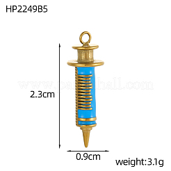 Подвески из нержавеющей стали 304 с эмалью&nbsp;STAS-OY003-74G