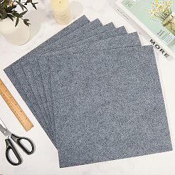 12 шт. квадратная самоклеящаяся полиэфирная ковровая лента&nbsp;DIY-CN0003-45D