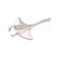 Подвески из нержавеющей стали 304 с подвеской в виде ската манты&nbsp;STAS-K252-18P