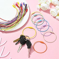 Брелки для ключей из нержавеющей стали 201 BJEW-YW0001-12