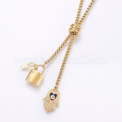 Juegos de joyas de acero inoxidable 304&nbsp;SJEW-O091-08G