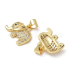 Латунные микро проложить кубического циркония подвески&nbsp;KK-L243-07G-02