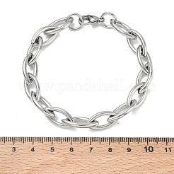 10 mm 304 Edelstahl-Armbänder mit Pferdeaugengliedern&nbsp;SA-CBA2696-27P