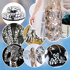 Coudre des strass miroir&nbsp;DIY-PH0023-15B