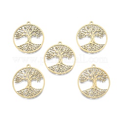 Pendentif en acier inoxydable 201 avec placage ionique (IP)&nbsp;STAS-B027-13G