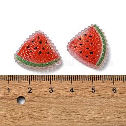 Cabochon decoden in resina epossidica trasparente con frutta&nbsp;CRES-I030-23I