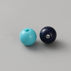 Непрозрачные акриловые бусины&nbsp;OACR-SZC0001-02B-01