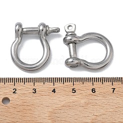 Застежки-пряжки из нержавеющей стали 304 для цепочки сумки&nbsp;STAS-C165-02B-P