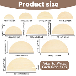 10 Stück unbehandelte Holzplatten.&nbsp;WOOD-PH0003-99