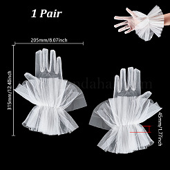 Spitzenhandschuhe&nbsp;AJEW-WH0070-42B