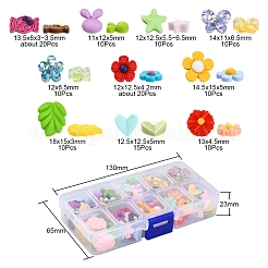 Кабошоны из непрозрачной смолы 10 стиль&nbsp;RESI-YW0001-12