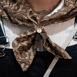 6 шт. сплав с пластиковой пряжкой для шарфа&nbsp;AJEW-LP0010-56