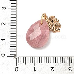 Colgantes naturales rhodonite&nbsp;G-K422-02KCG-04