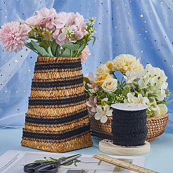 1 рулон трикотажной лески из нейлона с эластичной кружевной отделкой&nbsp;OCOR-GF0003-72B