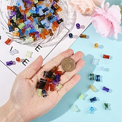 20шт прозрачные акриловые бусины чернильный эффект градиента ветра&nbsp;OACR-YW0003-20D