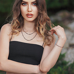 Наборы для самостоятельного изготовления цепочек-ожерельев&nbsp;DIY-TA0012-34