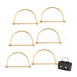 Manici per borsa in metallo d&nbsp;DIY-WH0888-410G-01