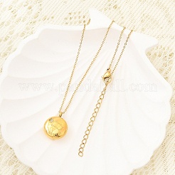 Colliers avec pendentif constellation en acier inoxydable 304 et zircone cubique transparente&nbsp;NJEW-R021-02G-07
