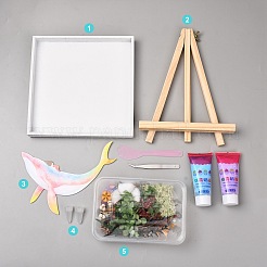 Kit de fabrication de plateau mosaïque à faire soi-même&nbsp;WD-CBA592A-05