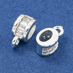 Staffe per tubi in ottone cubic zirconia&nbsp;KK-L215-202S