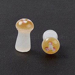 Cuentas de vidrio opaco&nbsp;GLAA-G089-01I