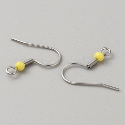 Crochets de boucles d'oreilles en acier inoxydable 304&nbsp;STAS-WH0027-64P-05