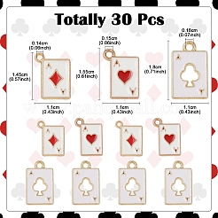 30шт 3 стиля подвески из сплава с эмалью&nbsp;ENAM-YW0004-97A