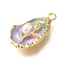 Подвески из эмали и сплава&nbsp;ENAM-K076-08G