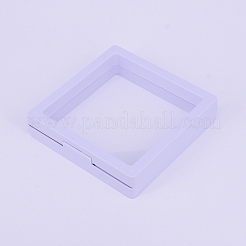Полиэтиленовый (pe) 3d держатель дисплея с плавающей рамкой&nbsp;ODIS-WH0006-03B-02
