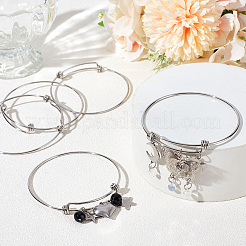 10 bracelet réglable en acier inoxydable 304&nbsp;MAK-BBC0001-16
