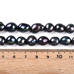 Нити из натурального культивированного пресноводного жемчуга&nbsp;PEAR-N014-09A-05