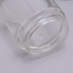 Круглые стеклянные контейнеры для хранения&nbsp;GLAA-WH0025-37