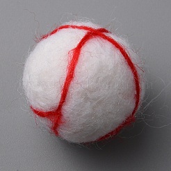 Wollfilz bastelt blutunterlaufene Augäpfel&nbsp;FIND-WH0155-007B