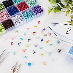 1500 pz 15 colori punte di perline di ferro&nbsp;IFIN-CA0001-57