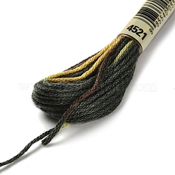 10 Strang 6-lagiges Polyester-Stickgarn&nbsp;OCOR-K006-A15