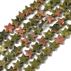 Природные Unakite бисер нитей&nbsp;G-F817-A11-01