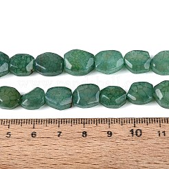Hebras de cuentas de ágata natural teñidas y calentadas.&nbsp;G-N359-15A-03