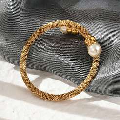 Регулируемые браслеты из нержавеющей стали 304&nbsp;BJEW-Z087-13G