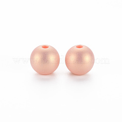 Perles acryliques opaques peintes à la bombe&nbsp;ACRP-S679-A33