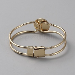 Изготовление латунного шарнирного браслета&nbsp;MAK-WH0011-13A-G