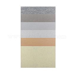 Нетканые ткани вышивка иглы войлока для DIY ремесел, квадратный, разноцветные, 298~300x298~300x1 мм, 6color / комплект, 6 шт / комплект