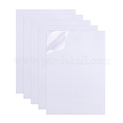 A4 Double Sided Tape Adhesive Foam Paper Sponge Paper, White, 28.9x21x0.1cm