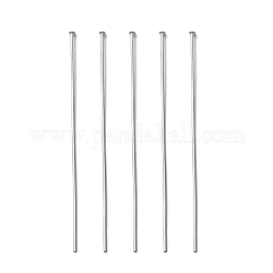 Jewelry Tools and Equipment Decorative Stainless Steel Flat Head Pins, 50x0.6mm, 22 Gauge, Head: 1.5mm