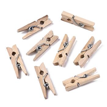 Wooden Craft Pegs Clips WOOD-R249-017