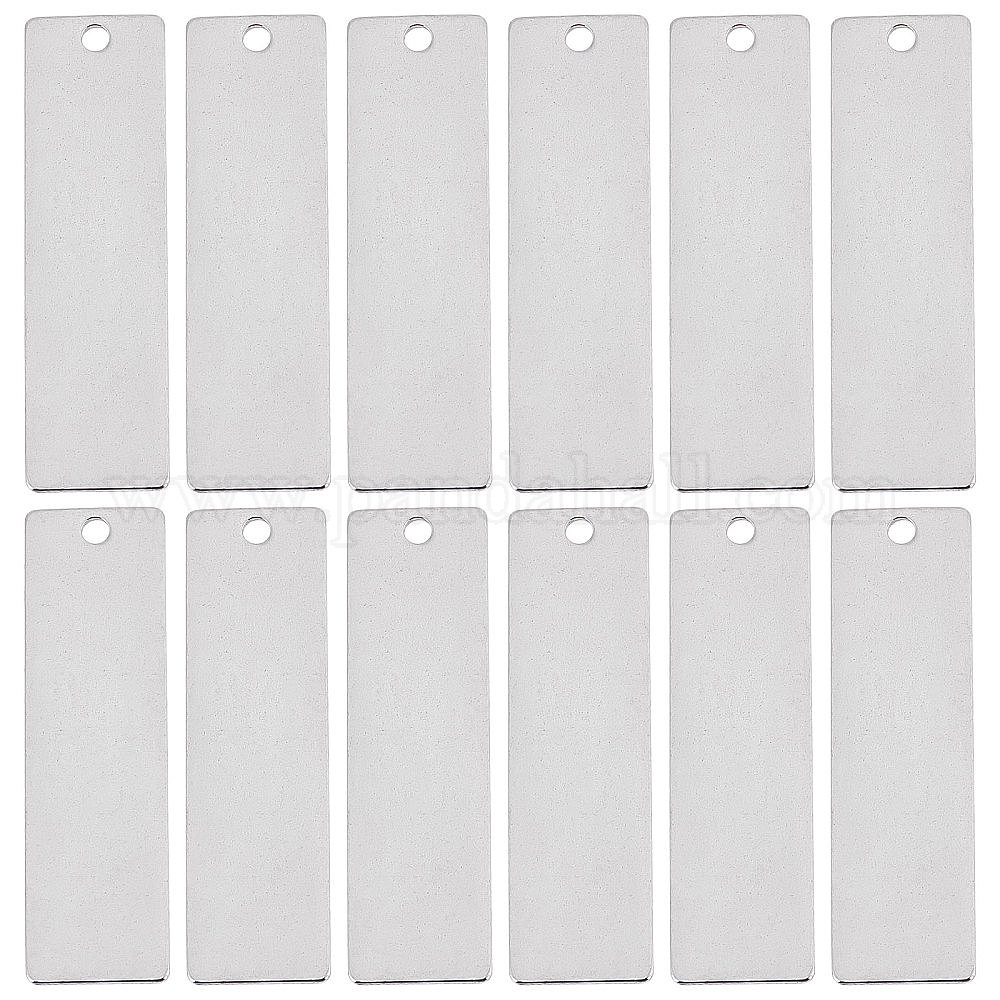 Wholesale SUNNYCLUE 1 Box 30Pcs Stainless Steel Blanks Stamping Blank ...